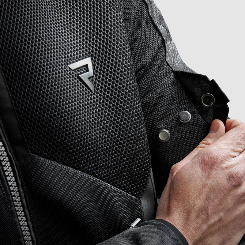 Giacca da moto Rebelhorn Jax nero