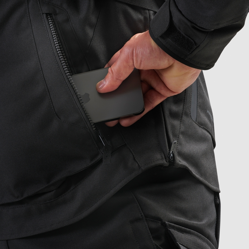 Giacca da moto Rebelhorn Hiker IV nera