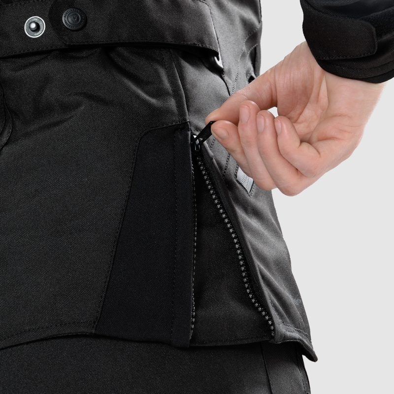 Giacca da motociclista da donna Rebelhorn Hiker IV nera