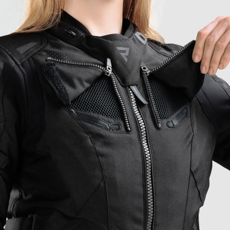 Giacca da motociclista da donna Rebelhorn Hiker IV nera