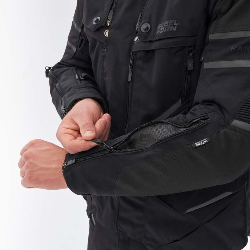 Giacca da moto Rebelhorn Range nera
