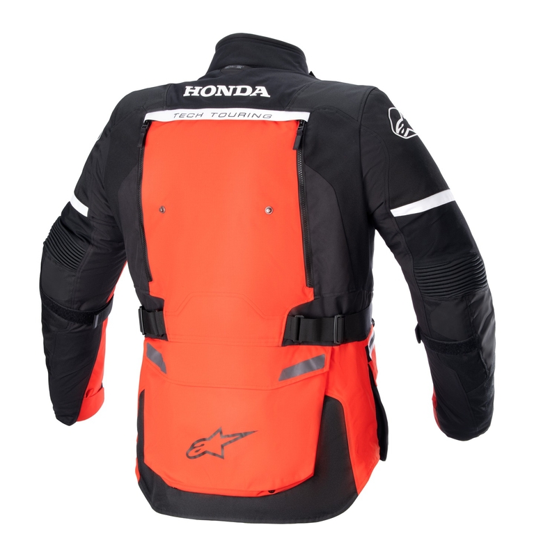 Giacca da moto Alpinestars Bogota PRO Drystar Honda collezione rosso-nero fluo