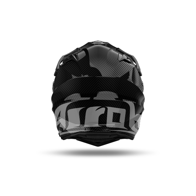 Casco enduro Airoh Commander 2 Carbon Nero