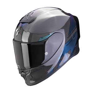Casco moto integrale Scorpion EXO-R1 EVO Carbon Air Rally nero camaleonte