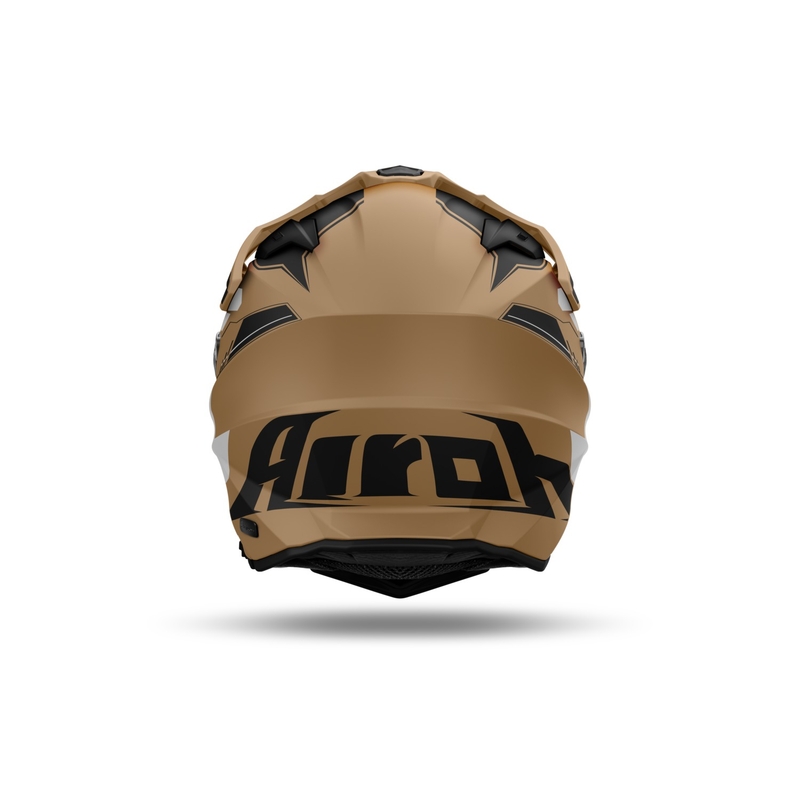 Casco Enduro Airoh Commander 2 Reveal Sabbia Opaca