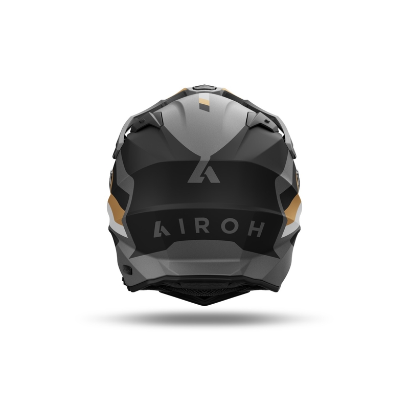 Casco enduro Airoh Commander 2 Doom oro opaco