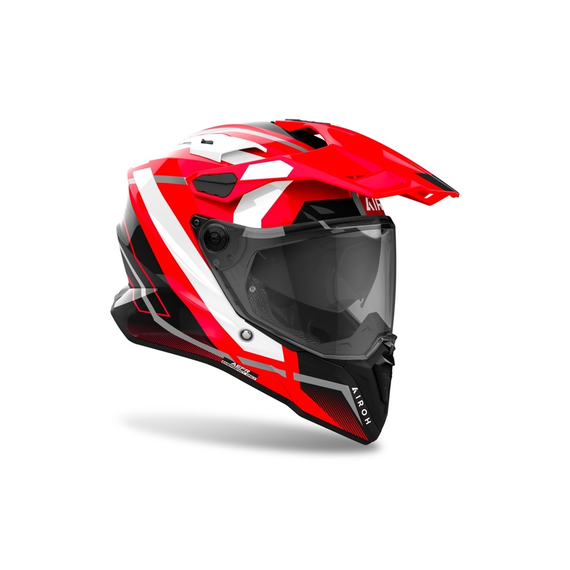 Casco enduro Airoh Commander 2 Mavick rosso lucido