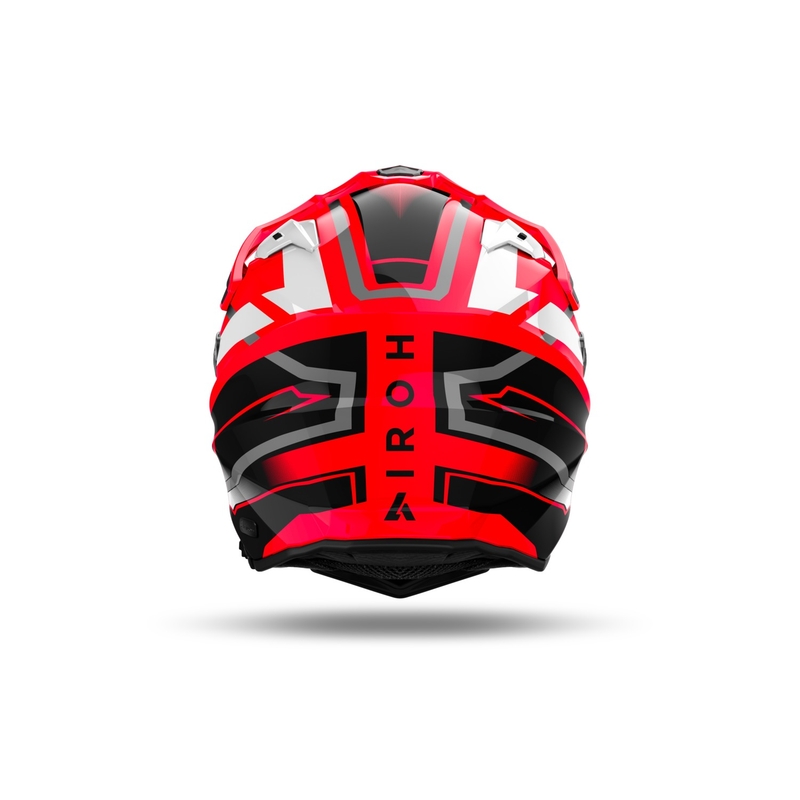 Casco enduro Airoh Commander 2 Mavick rosso lucido