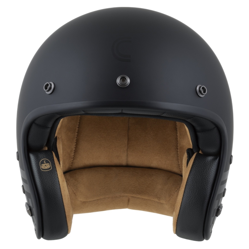 Casco aperto Cassida Eso Forty Nine nero opaco