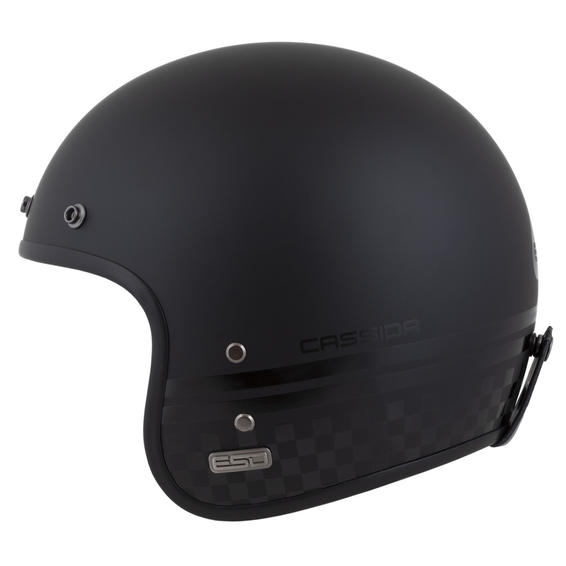 Casco aperto Cassida Eso Forty Nine nero opaco