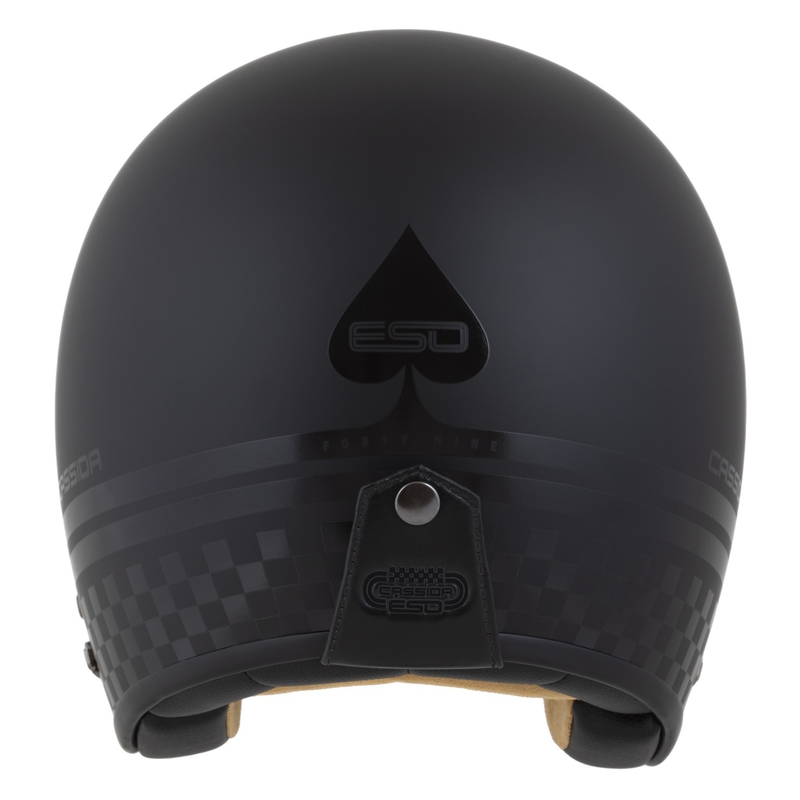 Casco aperto Cassida Eso Forty Nine nero opaco