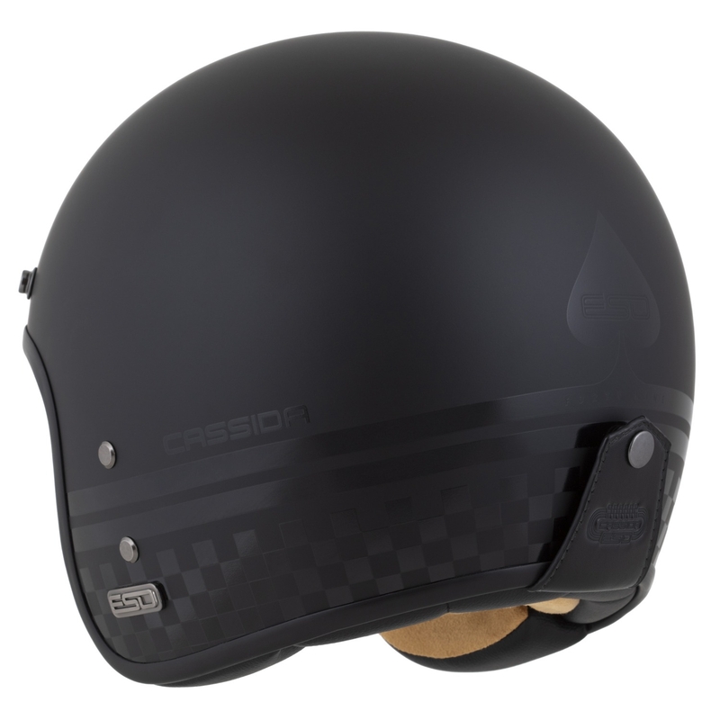 Casco aperto Cassida Eso Forty Nine nero opaco