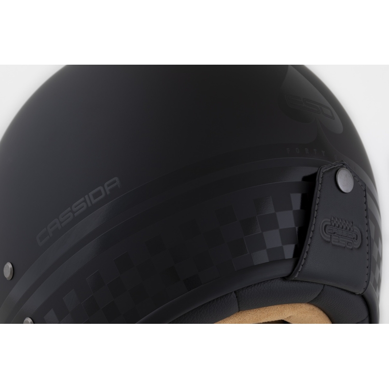 Casco aperto Cassida Eso Forty Nine nero opaco