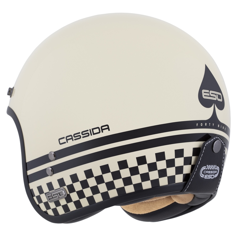 Casco aperto Cassida Eso Forty Nine crema-nero