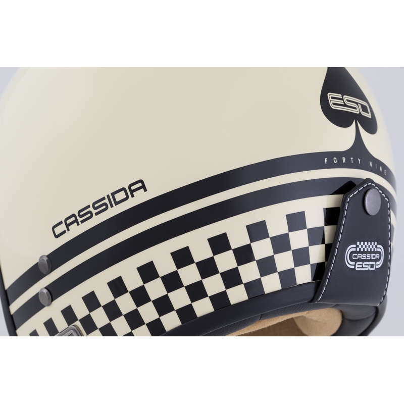 Casco aperto Cassida Eso Forty Nine crema-nero