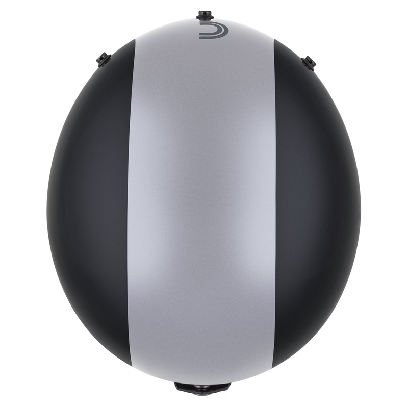 Casco aperto Cassida Eso Jawa Panel Nero Perla-Antracite-Argento