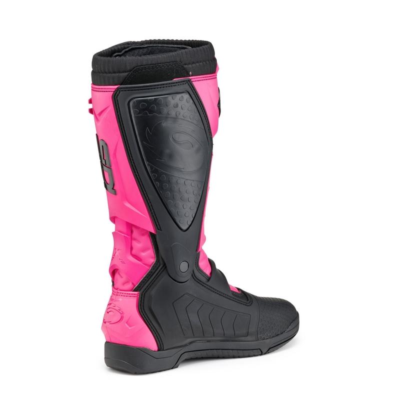 Stivali da moto da donna SIDI X POWER SC LEI neri e rosa