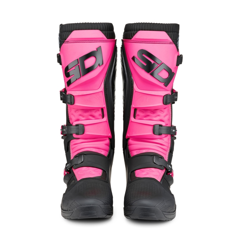 Stivali da moto da donna SIDI X POWER SC LEI neri e rosa