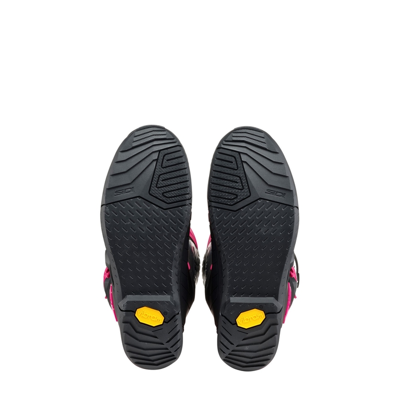 Stivali da moto da donna SIDI X POWER SC LEI neri e rosa