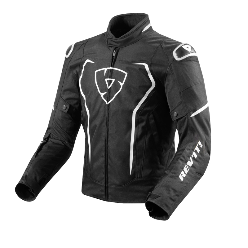 Bunda na motorku Revit Vertex černo-b
