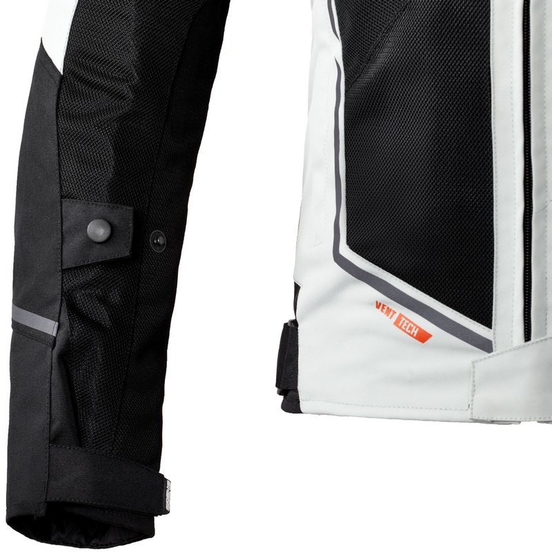 Giacca da moto Ozone Jet II grigio-nero Saldi