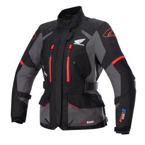 Alpinestars Stella Andes Drystar Honda Giacca moto 2024 nero-grigio