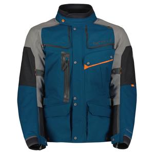 Giacca da moto SCOTT VOYAGER DRYO blu-grigio