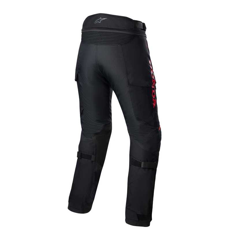 Pantaloni da moto Alpinestars Bogota PRO Drystar Honda rosso fluo-nero