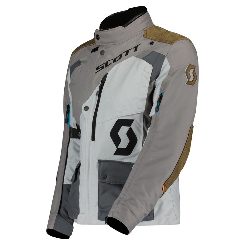 Giacca da moto donna SCOTT W'S DUALRAID DRYO IRON grigio-marrone Saldi