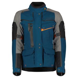 Giacca da moto donna SCOTT VOYAGER DRYO blu-grigio