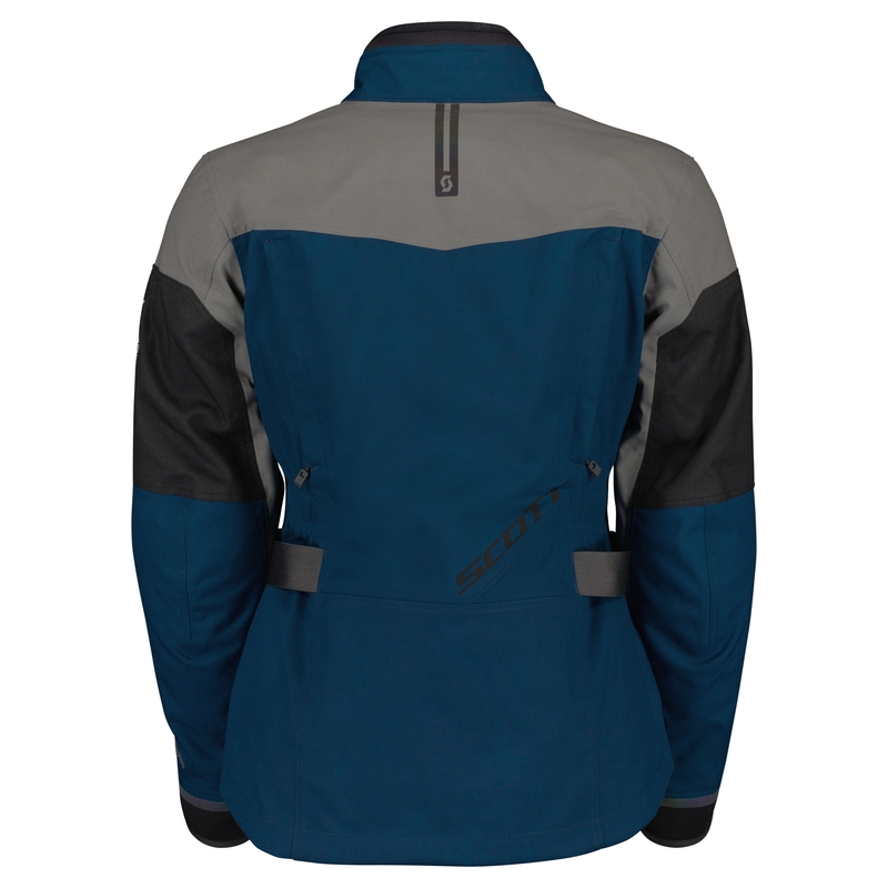 Giacca da moto donna SCOTT VOYAGER DRYO blu-grigio