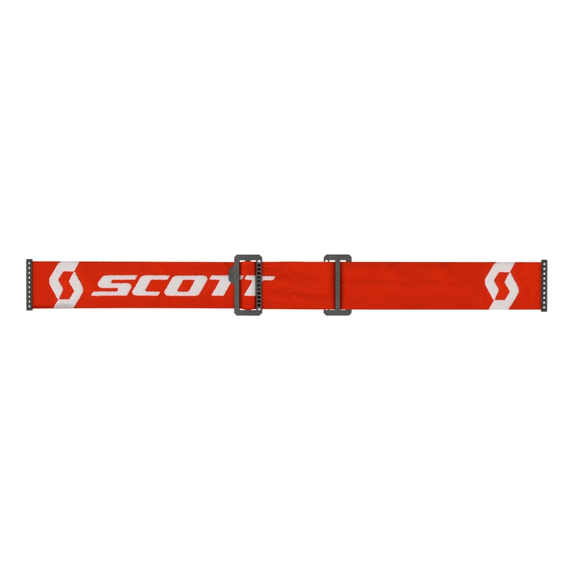 Occhiali da motocross SCOTT PRIMAL CLEAR rosso e bianco
