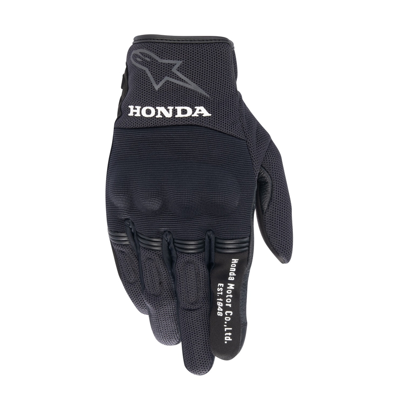Guanti da moto Alpinestars Copper Honda neri-grigi