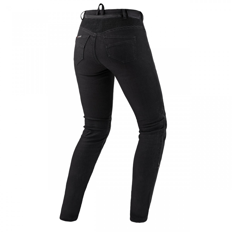 Donna Shima Flexx Nero Moto Jeans