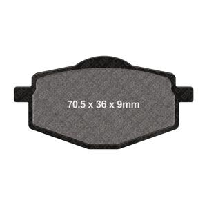 Brzdové destičky EBC