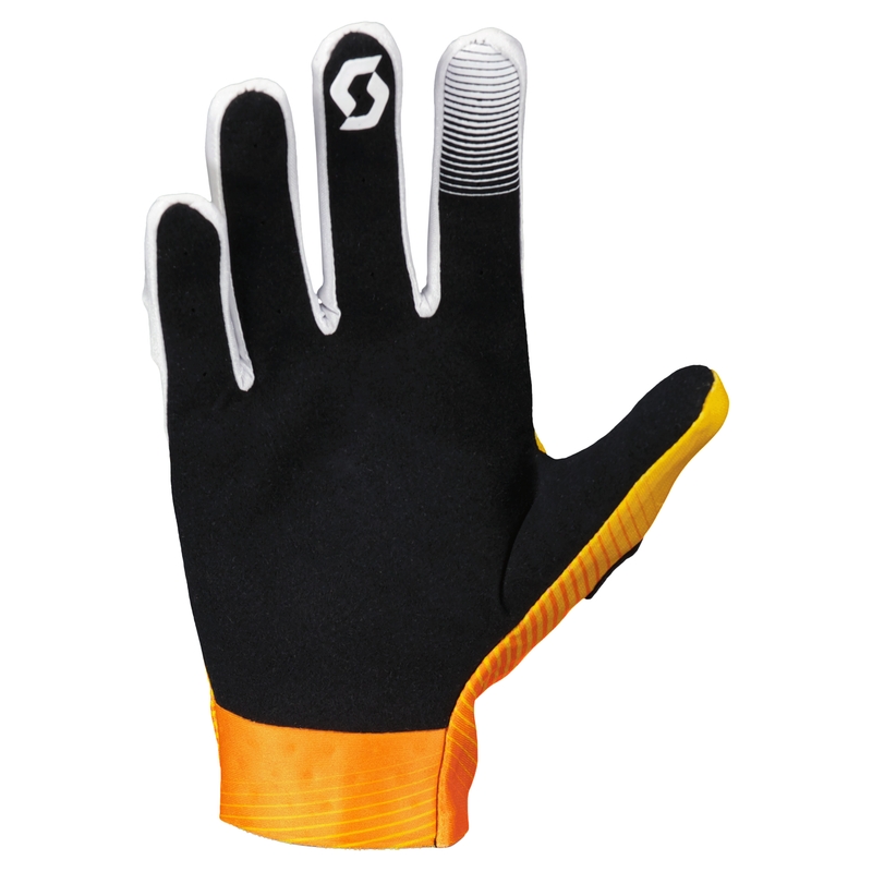 Guanti da motocross SCOTT 250 SWAP EVO arancio-nero