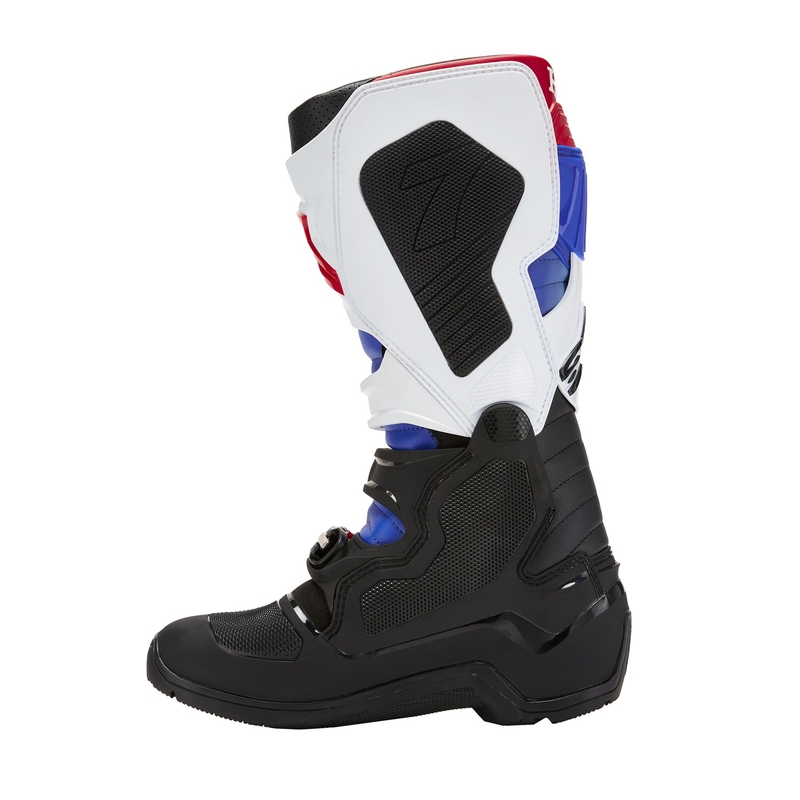 Stivali da moto Alpinestars Tech 7 Enduro Drystar Honda Nero-Blu-Bianco-Rosso