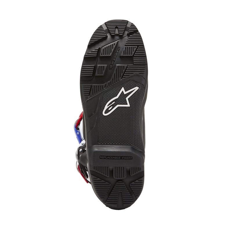 Stivali da moto Alpinestars Tech 7 Enduro Drystar Honda Nero-Blu-Bianco-Rosso