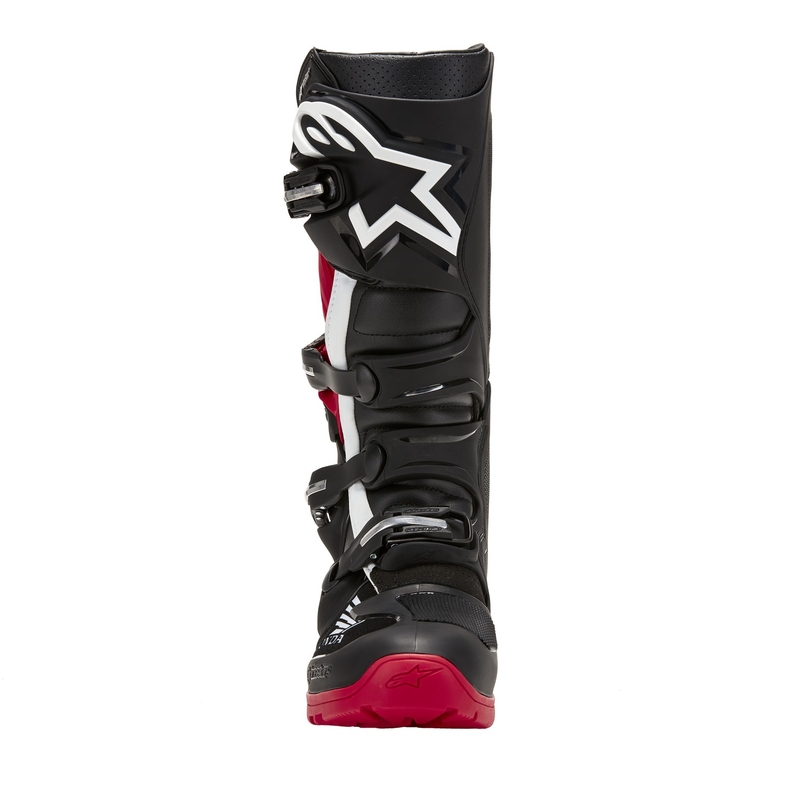 Stivali da moto Alpinestars Tech 7 Enduro Drystar Honda Nero-Rosso