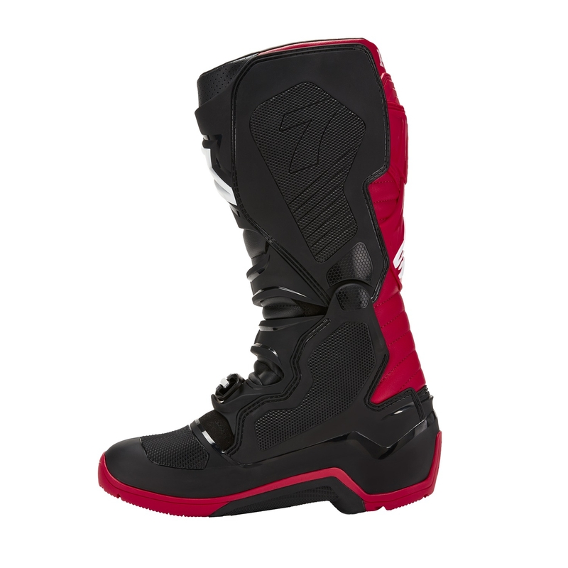 Stivali da moto Alpinestars Tech 7 Enduro Drystar Honda Nero-Rosso