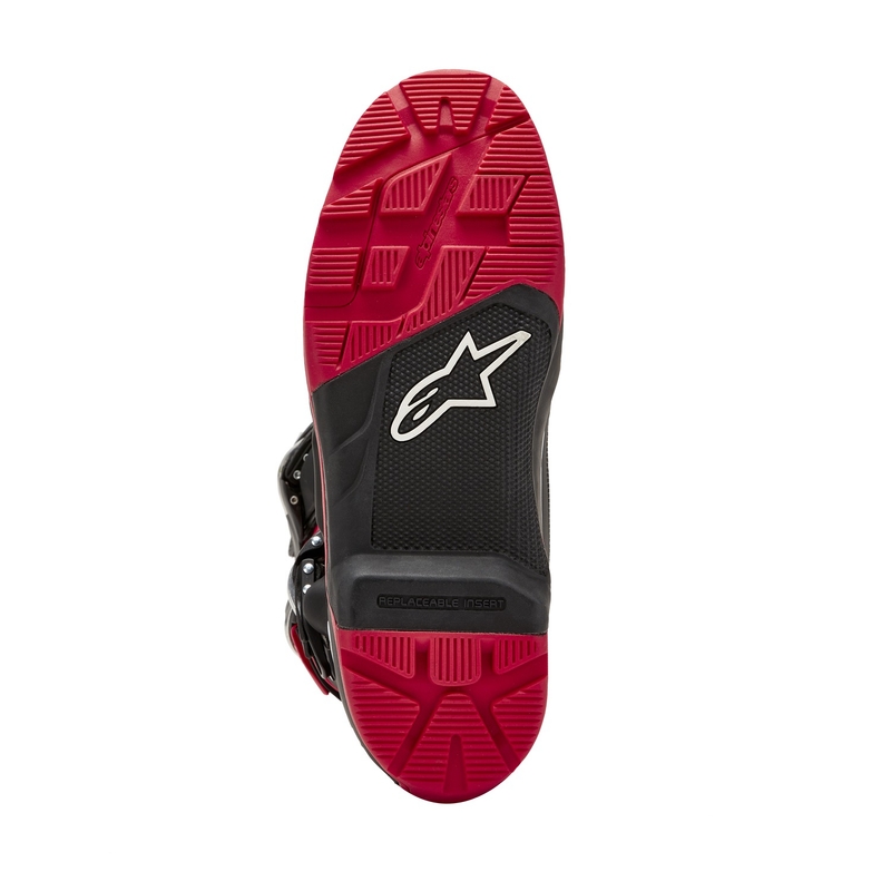 Stivali da moto Alpinestars Tech 7 Enduro Drystar Honda Nero-Rosso