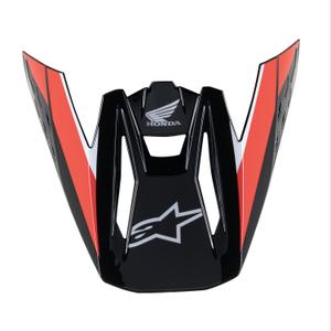 Visiera per casco Alpinestars S-M5 Honda collezione 2024 nero-rosso-grigio