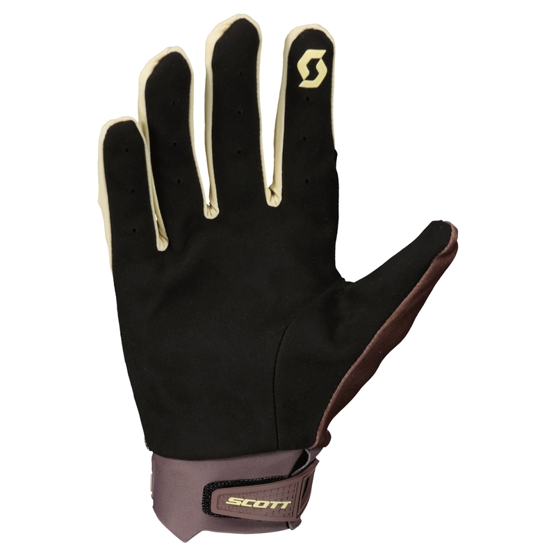 Guanti da motocross SCOTT EVO DIRT marrone-beige