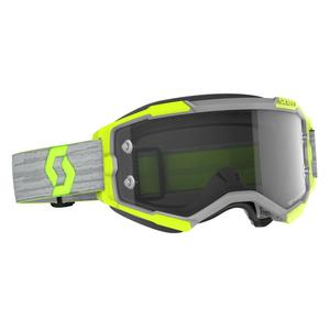 Occhiali motocross SCOTT Fury LS nero-giallo fluo