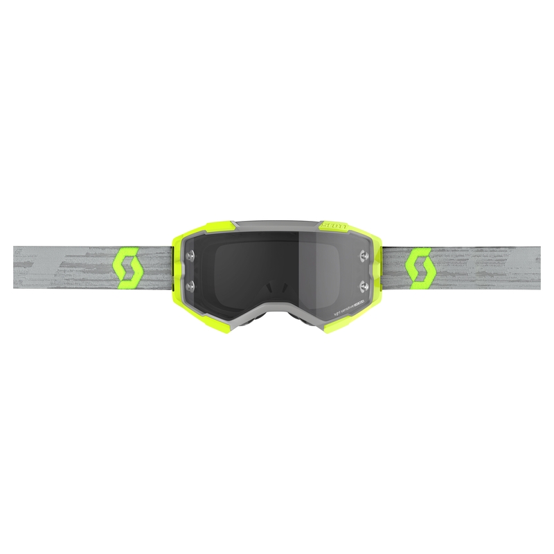 Occhiali motocross SCOTT Fury LS nero-giallo fluo