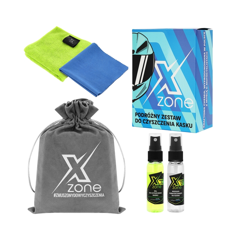 Kit da viaggio per la pulizia del casco Xzone