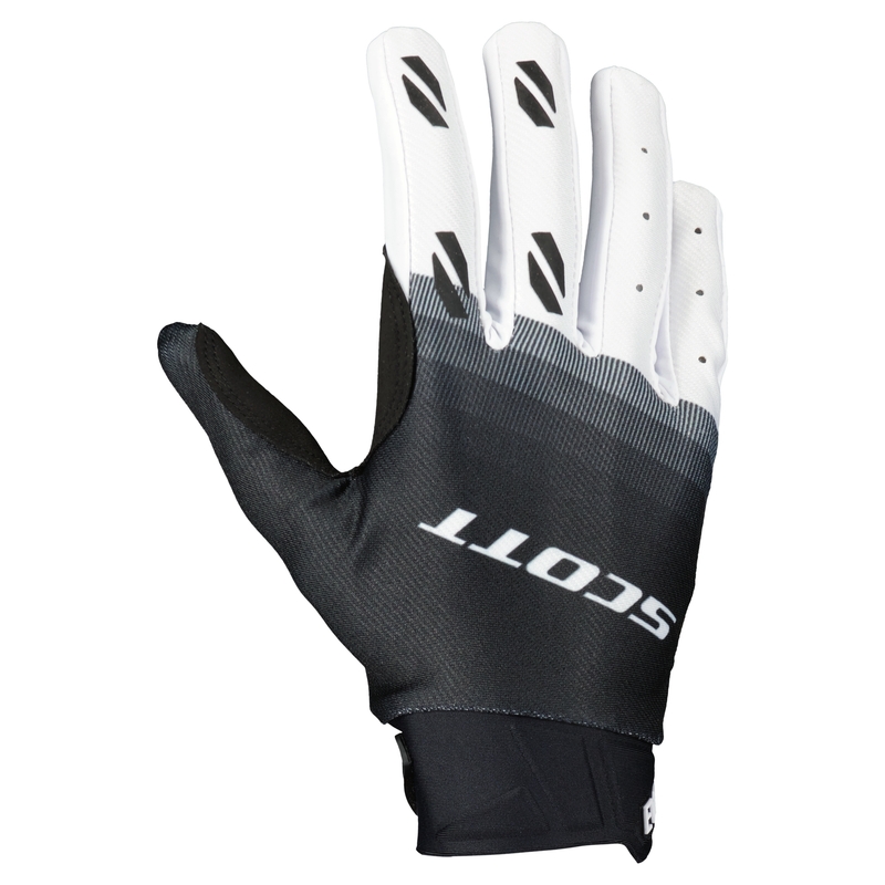 Guanti da motocross SCOTT EVO FURY PREMIUM nero-grigio