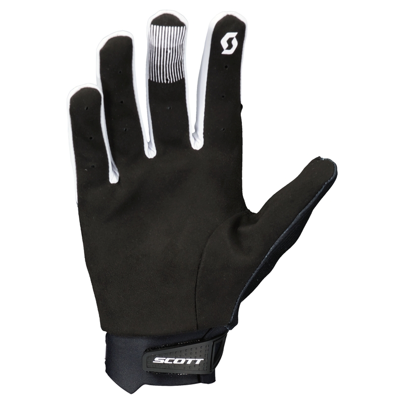 Guanti da motocross SCOTT EVO FURY PREMIUM nero-grigio