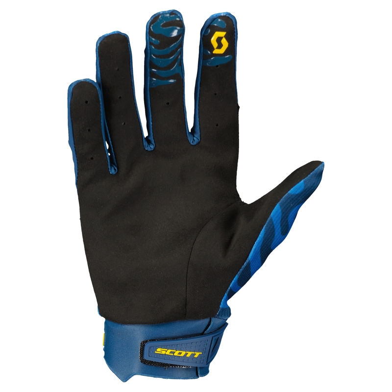 Guanti da motocross SCOTT EVO FURY blu