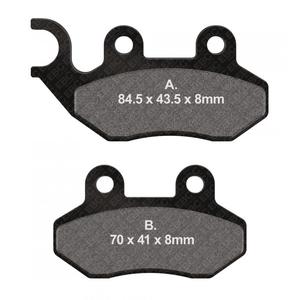 Brzdové destičky EBC